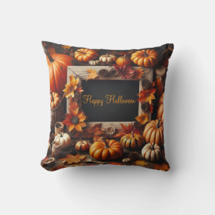 Halloween Happy Frame Kissen