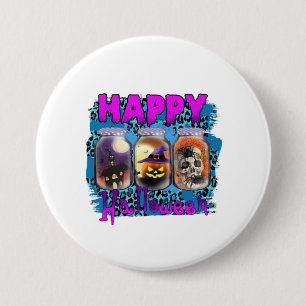 Halloween Happy Halloween Birthday Button