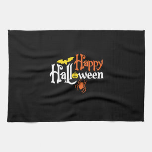 Halloween Happy Halloween Birthday Geschirrtuch