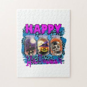 Halloween Happy Halloween Birthday Puzzle