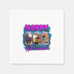 Halloween Happy Halloween Birthday Serviette