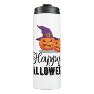Halloween Happy Halloween Birthday Thermosbecher