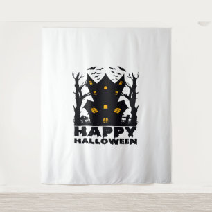 Halloween (Happy Halloween Haus) Wandteppich