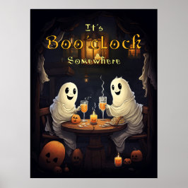 Halloween Happy Hour Poster