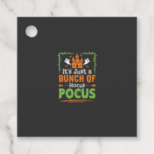 Halloween-Haufen Hokuspokus Geschenkanhänger