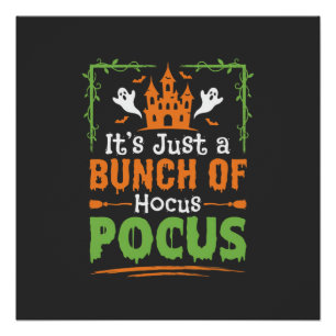Halloween-Haufen Hokuspokus Poster