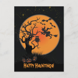 Halloween Hauntings Party Einladung