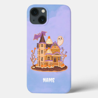 Halloween-Haus aus Lebkuchen personalisieren Case-Mate iPhone Hülle