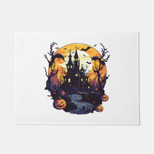 Halloween-Haus     Fußmatte (Vorderseite)