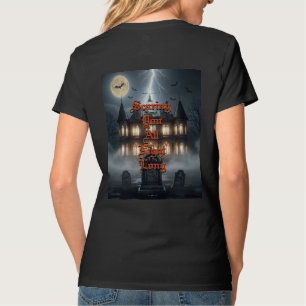 Halloween-Haus mit Frankie, dunkelgrau T-Shirt