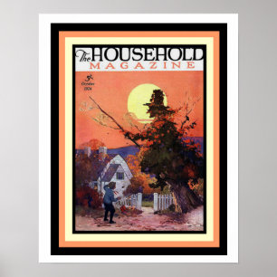 Halloween-Haushalts-Titelseiten-Plakat 16 x 20 Poster