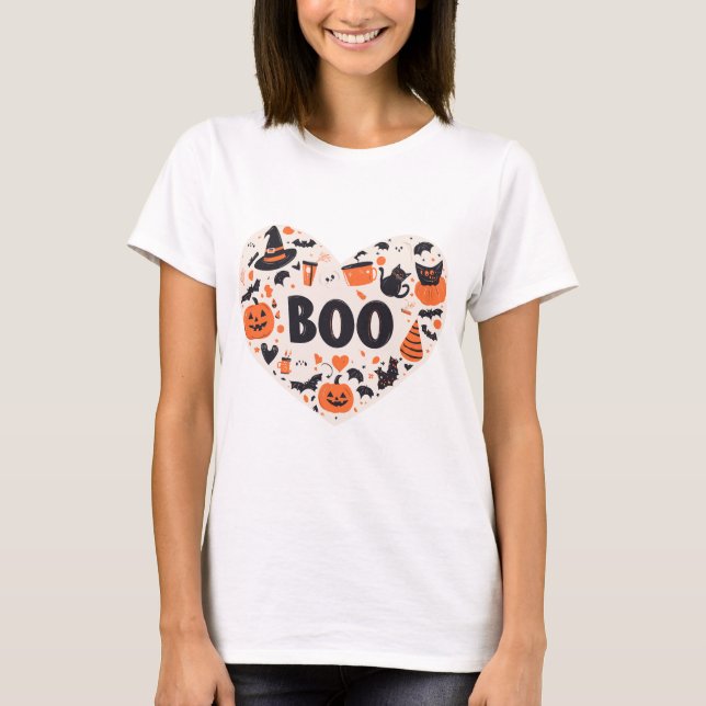 Halloween Heart T-Shirt (Vorderseite)