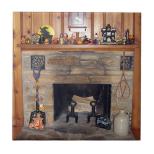 Halloween Hearth Fliese