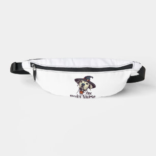 Halloween-Held - ein Spooky-Nurse-Hund Bauchtasche