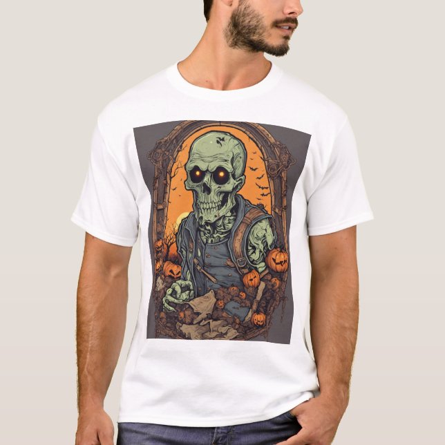 Halloween-Hemden für Männer T-Shirt (Vorderseite)