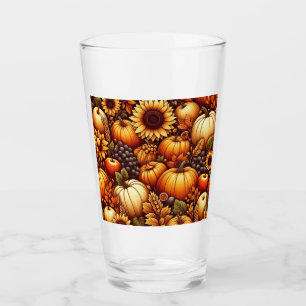 Halloween/Herbst/Frühherbst/Kürbis Glas