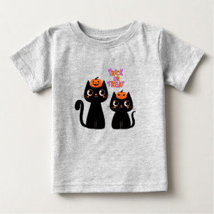 Halloween/Herbst/Herbst/Kürbis/Katze Baby T-shirt