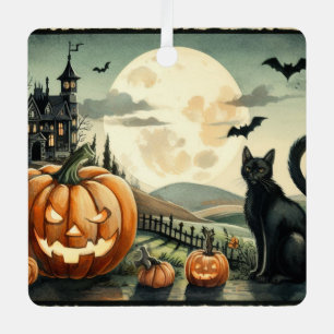 Halloween/Herbst/Herbst/Kürbis/Katze Ornament Aus Metall