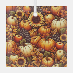 Halloween/Herbst/ Herbst/Kürbis Ornament Aus Glas
