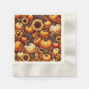 Halloween/Herbst/Herbst/Kürbis Serviette