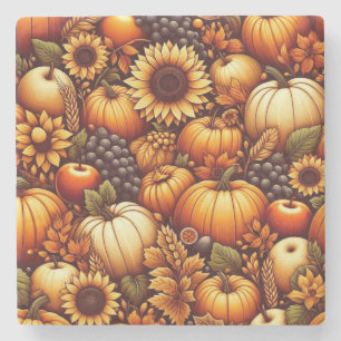 Halloween/Herbst/Herbst/Kürbis Steinuntersetzer