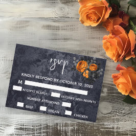 Halloween Herbst Orange Rose RSVP