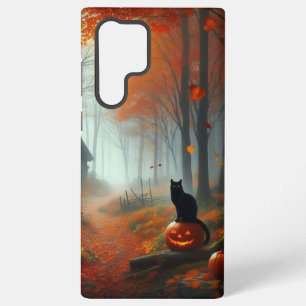 Halloween/Herbst/Spätherbst/Kürbis/Katze Samsung Galaxy Hülle