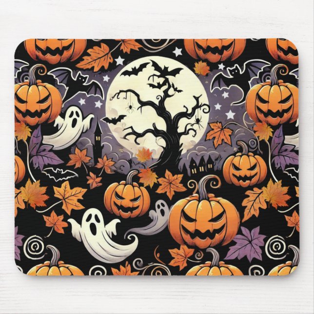 Halloween/Herbst/Spätherbst Mousepad (Vorne)