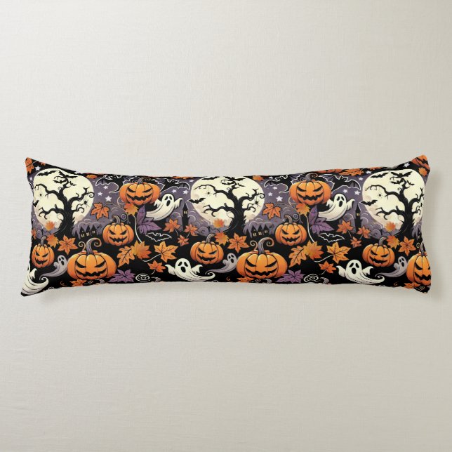 Halloween/Herbst/Spätherbst Seitenschläferkissen (Vorderseite)