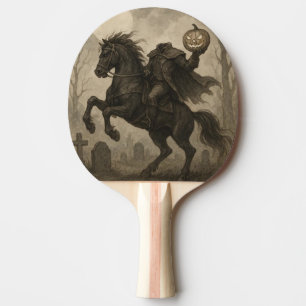 Halloween/Herbst: Vintag/gotisch Tischtennis Schläger