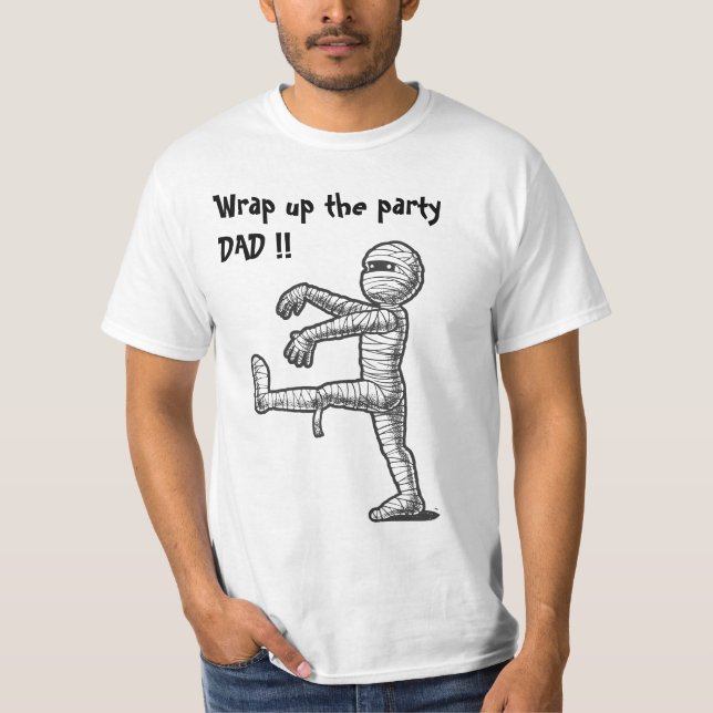 Halloween-Herrenhemd packt das Party T-Shirt (Vorderseite)