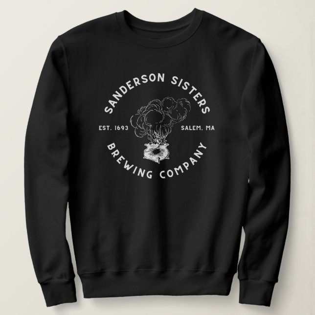 Halloween Hexches Brew Sanderson Sisters Sweatshirt (Design vorne)