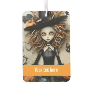 Halloween Hexe Autolufterfrischer