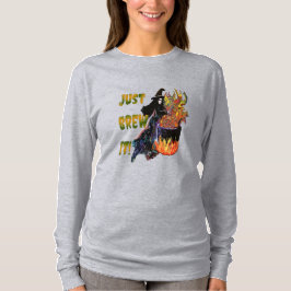 Halloween Hexe braut es T-Shirt