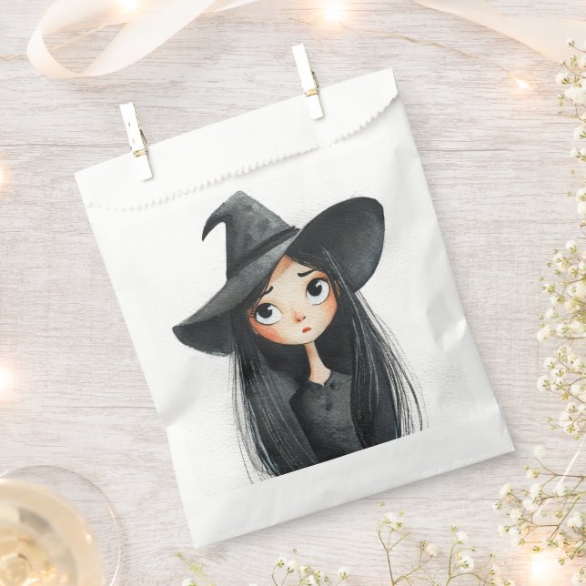Halloween Hexe Candy Favor Bags Geschenktütchen (Ausgeschnitten)