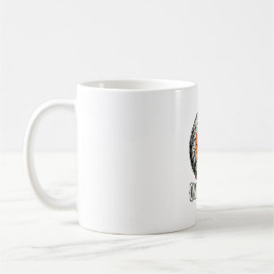 Halloween-Hexe eigene magische Vintage-Shirt-Desig Kaffeetasse