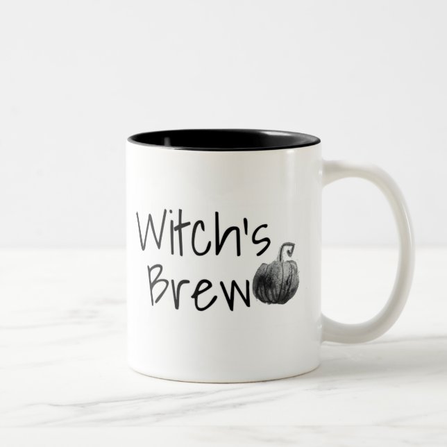 Halloween-Hexe-gespenstische Tasse (Rechts)