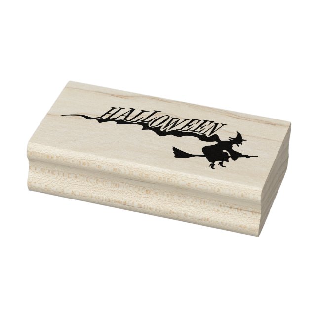 Halloween Hexe Gummistempel (Stempel)