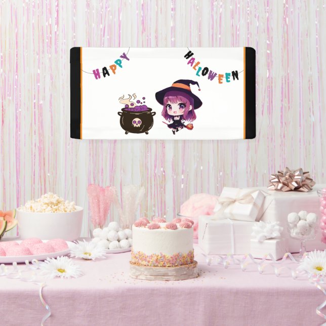 Halloween/Hexe/Herbst/Oktober Banner (Party)