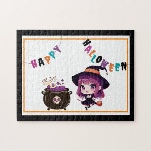 Halloween/Hexe/Herbst/Oktober Puzzle