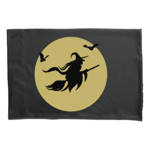 Halloween-Hexe Kissenbezug