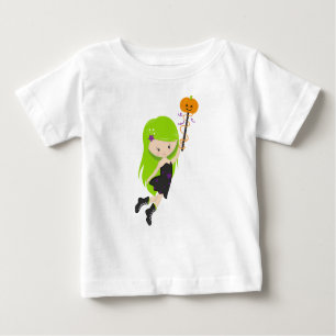 Halloween, Hexe, Kürbis, Trick oder Treat, Boo Baby T-shirt