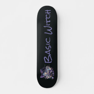 Halloween/Hexe/lila Skateboard
