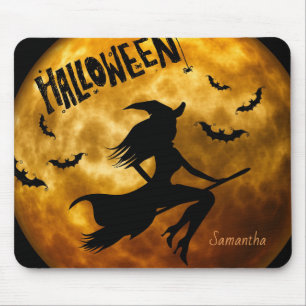 Halloween Hexe Mousepad