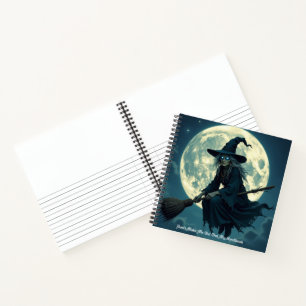 Halloween Hexe Notizbuch