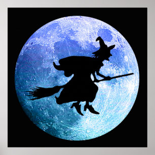 Halloween Hexe Poster