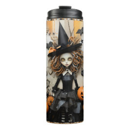 Halloween Hexe Thermosbecher