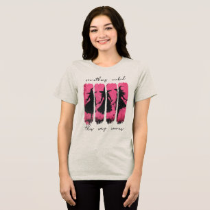 Halloween Hexe Tri-Blend Shirt