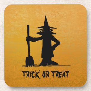 Halloween Hexe Untersetzer