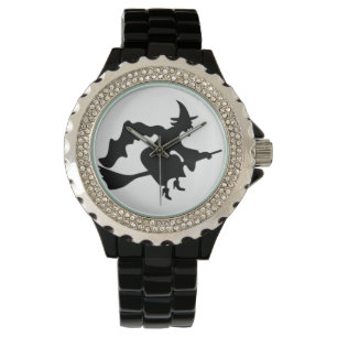Halloween Hexe Wristwatch Armbanduhr